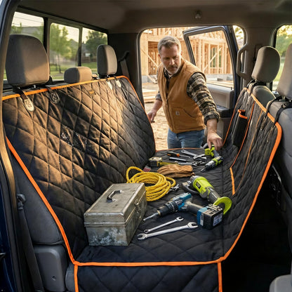 iBuddy Dog Seat Covers for Trucks Waterproof Car Hammock for Seat