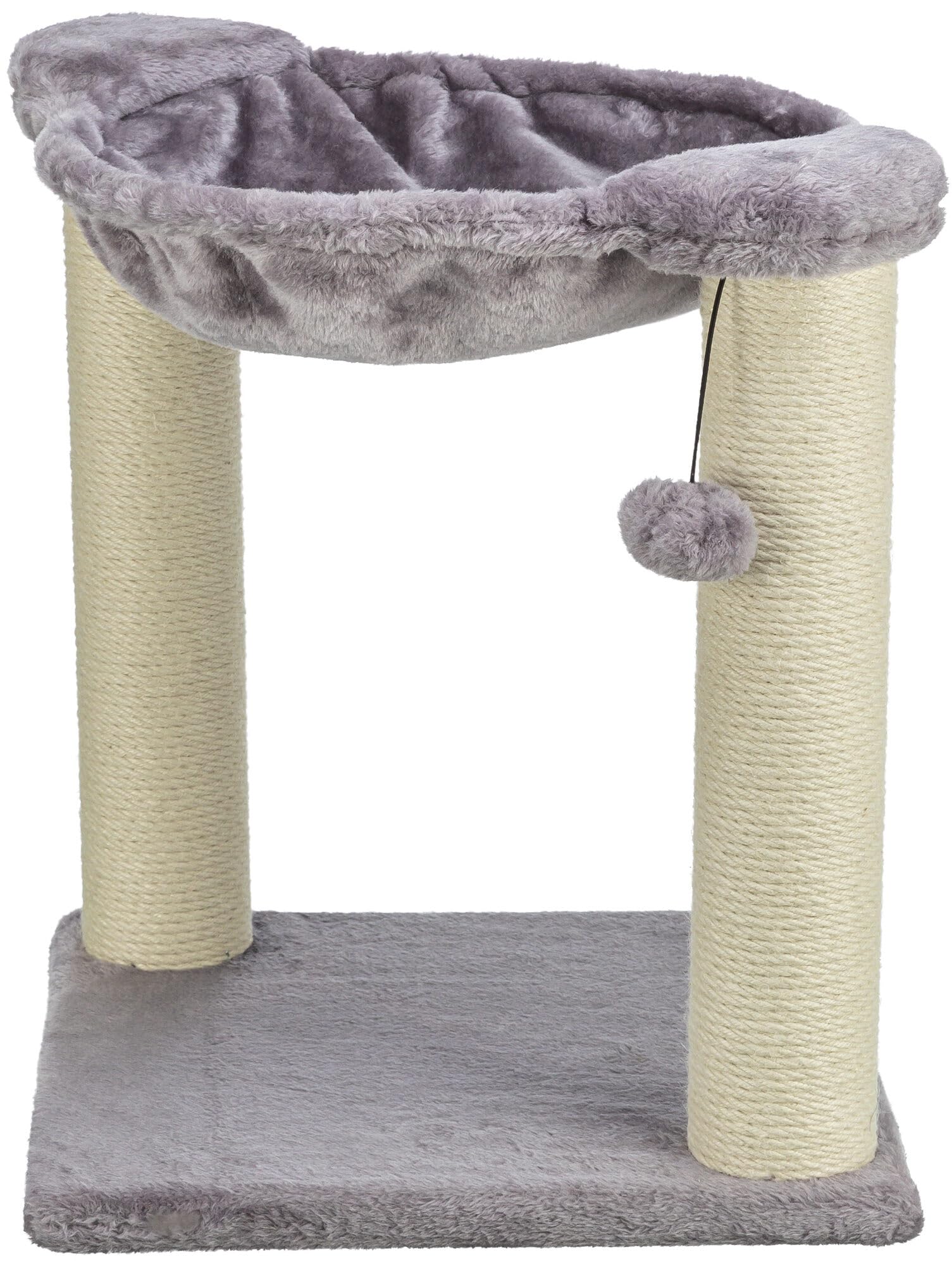 Trixie Baza Cat Scratching Posts, Indoor Cat Furniture with Plush Ball