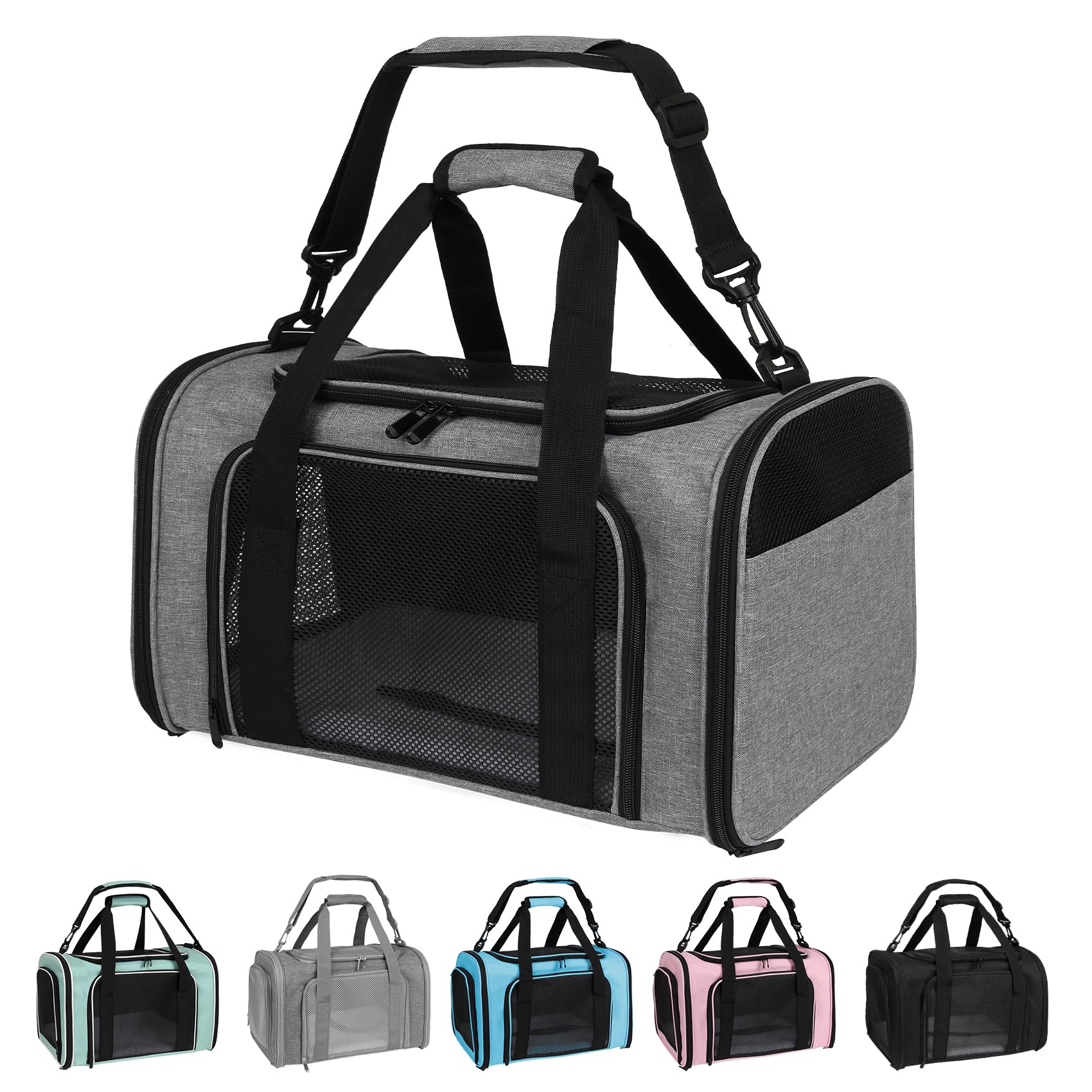 Yipincover Carriers Soft-Sided Pet Carrier Case Carriers