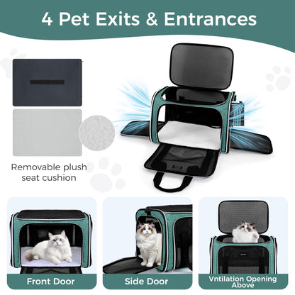 BAGLHER Pet Travel Carrier, Cat Carriers Dog Carrier