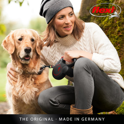 FLEXI New Classic Tape Retractable Dog Leash for Medium Dogs Leash