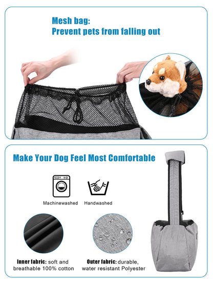 Ownpets Pet Sling Carrier, Fits 15 to Extra-Large Dog/Cat Sling Bag