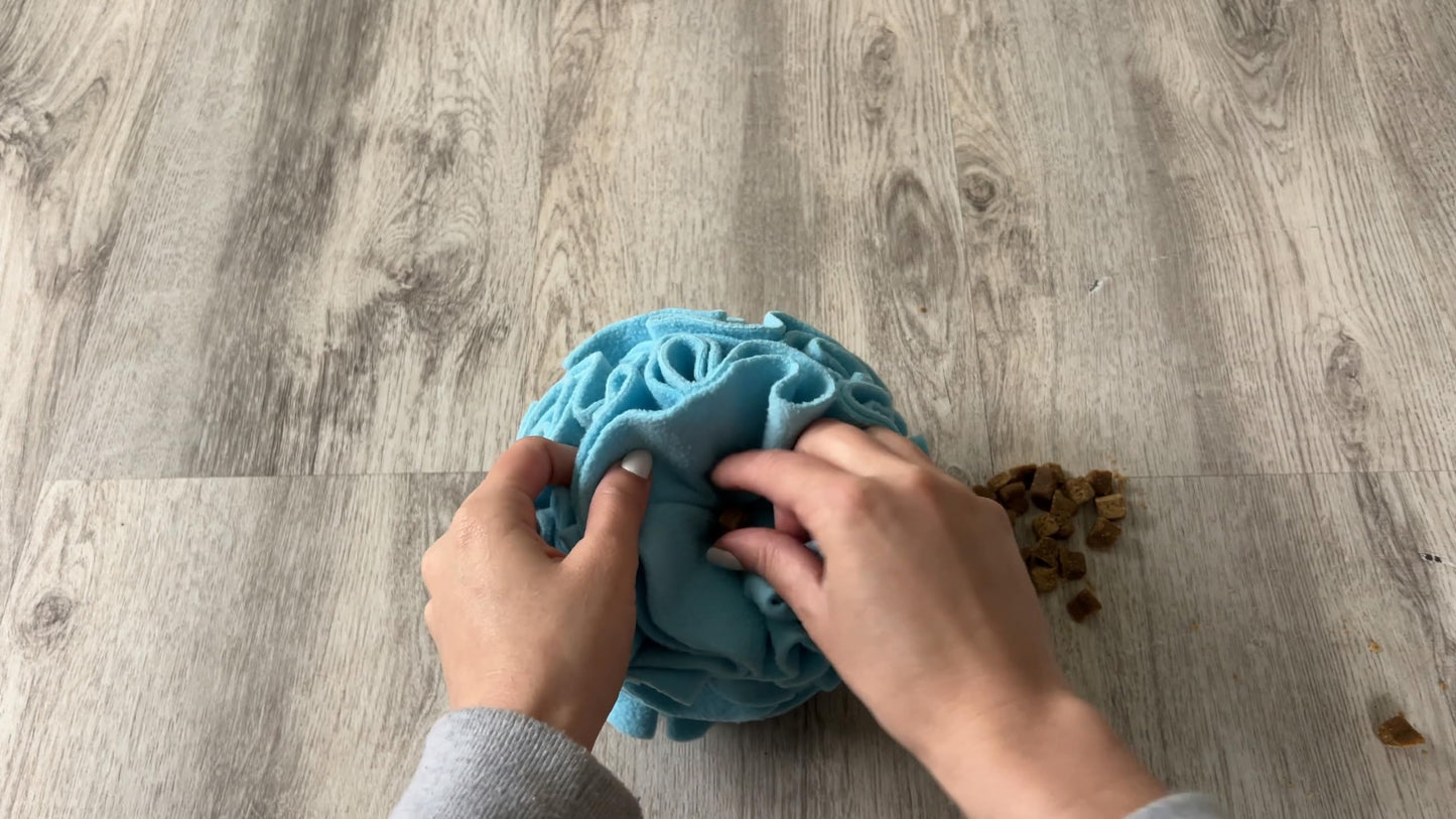 Glory To Dog Medium Breed Snuffle Interactive Foraging Dog Puzzle Ball