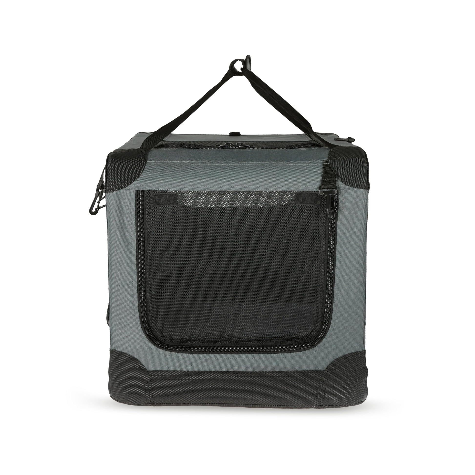 Amazon Basics Portable Folding Soft Dog Crate, 4-Doors, Crate