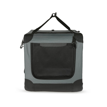 Amazon Basics Portable Folding Soft Dog Crate, 4-Doors, Crate