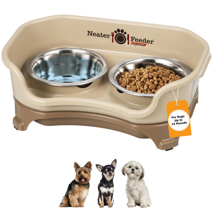 Neater Feeder Express Mess Proof Dog Bowls Elevated for Small Bowl
