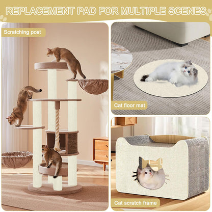 Cat Scratching Mat, x15.9" Trimmable Self-Adhesive Cat Scratch Mat