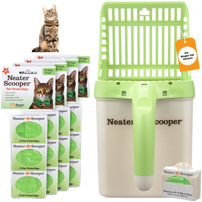 Neater Pet Brands Neater Scooper Standard Cat Litter Scoop, 195 Box