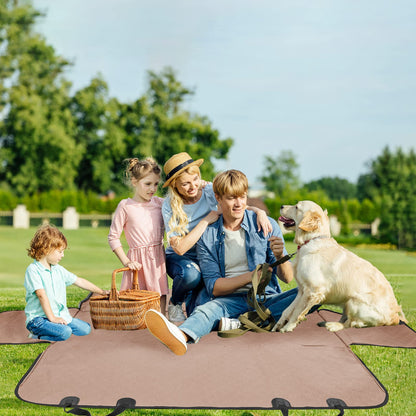 Mancro Back Seat Pet Cover for Dogs, 2026 Upgraded 600D Heavy Seat