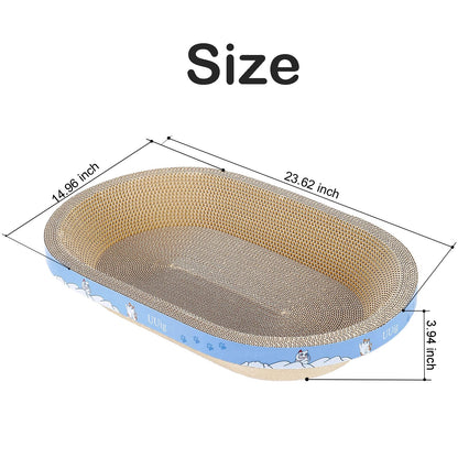 UUig Cat Scratcher, Cardboard Cat Scratchers for Indoor Scratchers