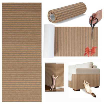 Natural Cork-Cat Scratch mat-Cat Scratch Pad Rug-cat Couch