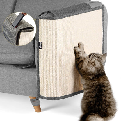 NATUYA Couch Cat Scratch Furniture Protectors from Cats-Sisal Mat