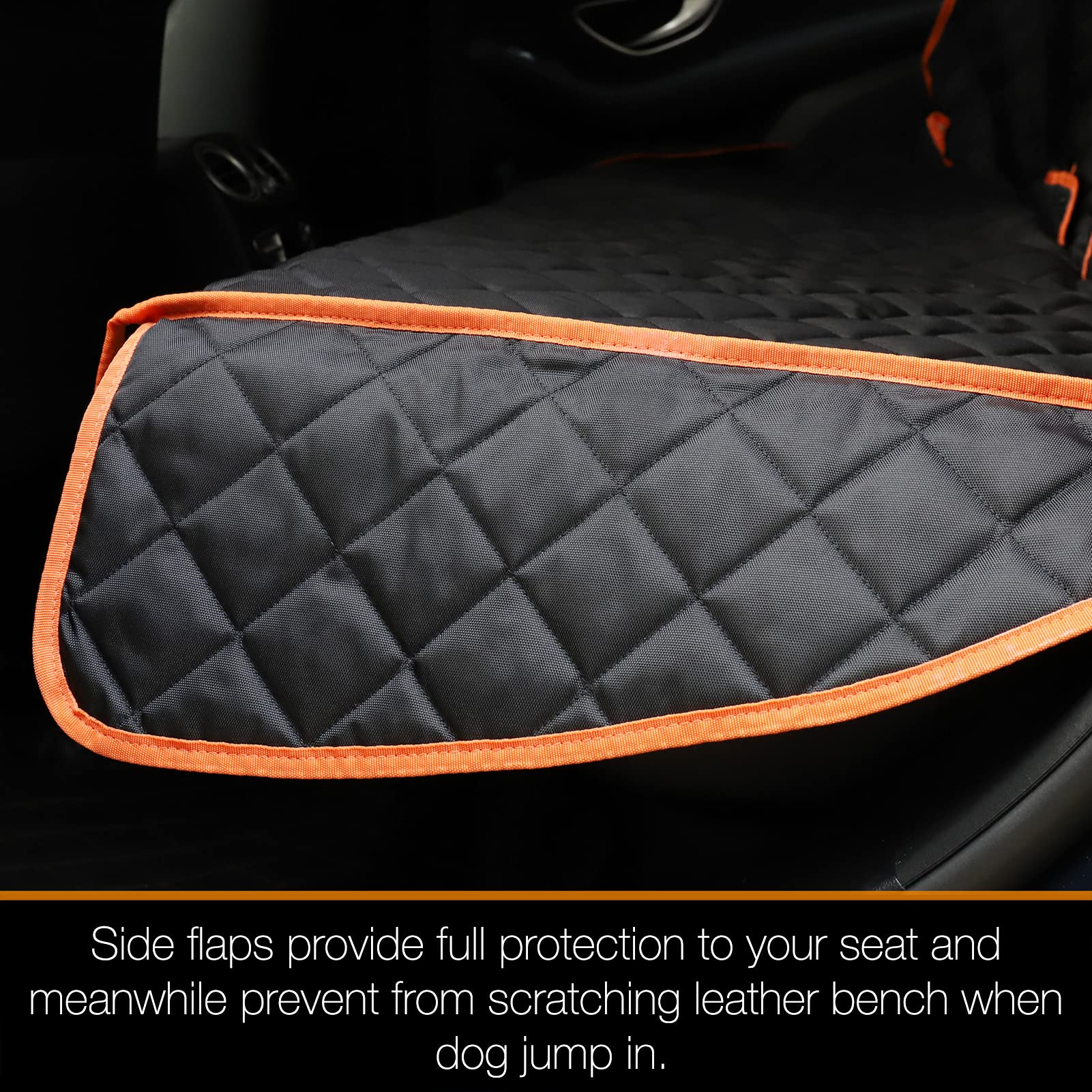 iBuddy Dog Car Seat Cover for Back Seat of Trucks Ford Seat