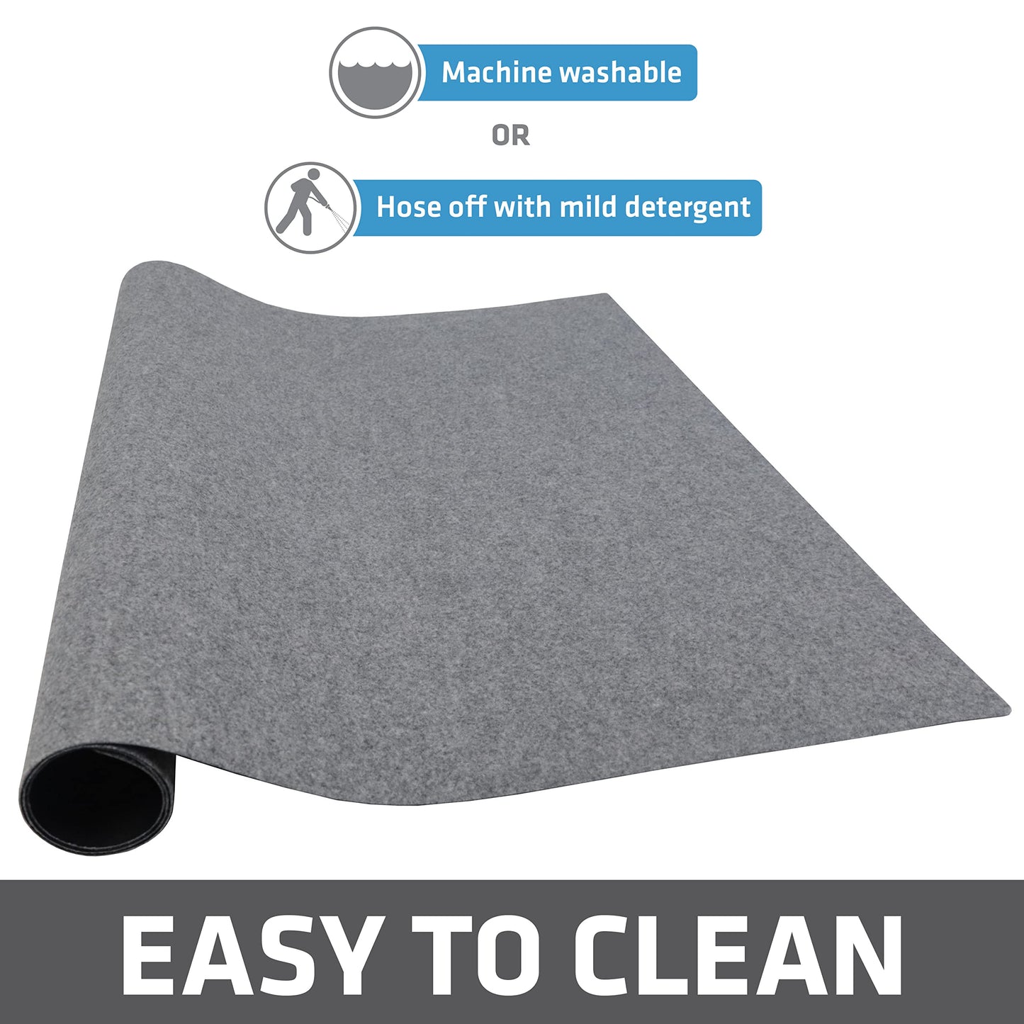 Drymate Dog Crate Mat Liner, Absorbs Urine, Waterproof, Non-Slip Mat