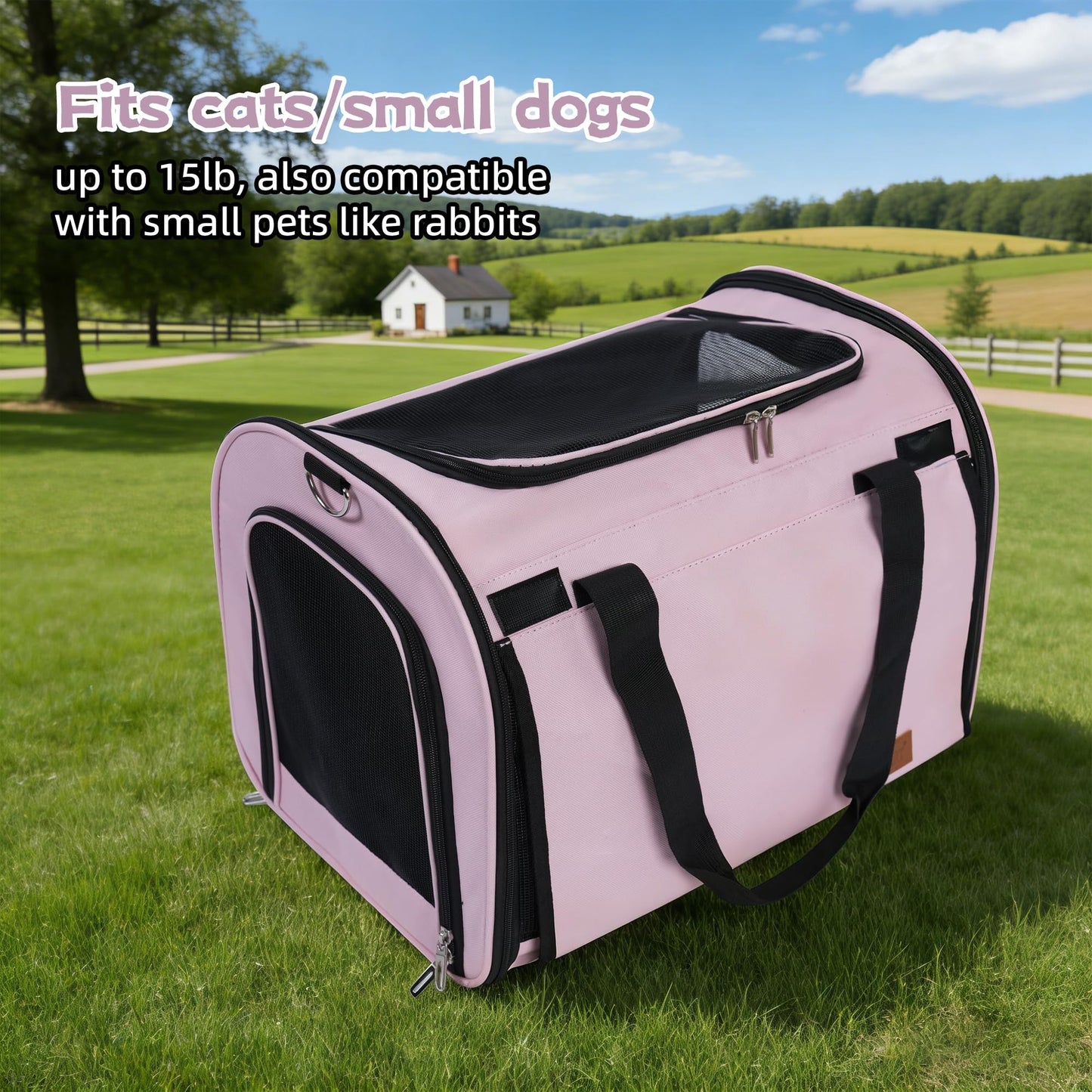 TWDEPART Cat Carrier Backpack Multifunctional, Firm Foldable Cushion