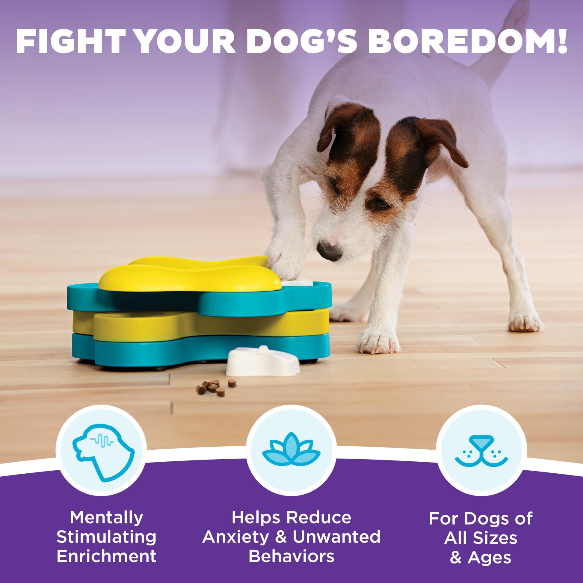 Outward Hound by Nina Ottosson Dog Tornado Interactive Treat Puzzle