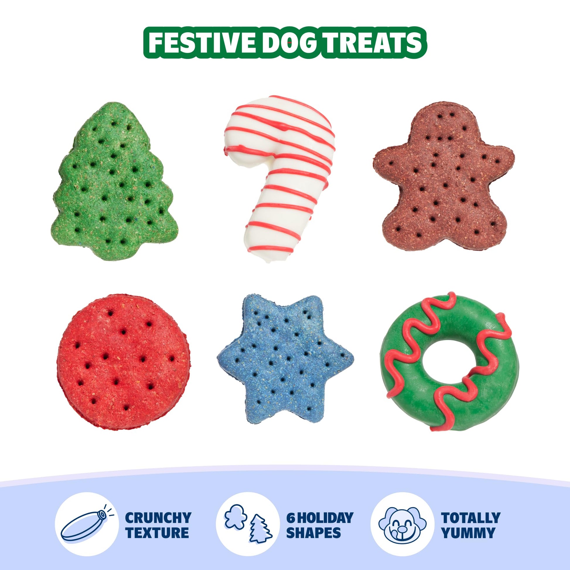Barkbox Dog Advent Calendar Holiday Gift Box with 8 Festive Plush