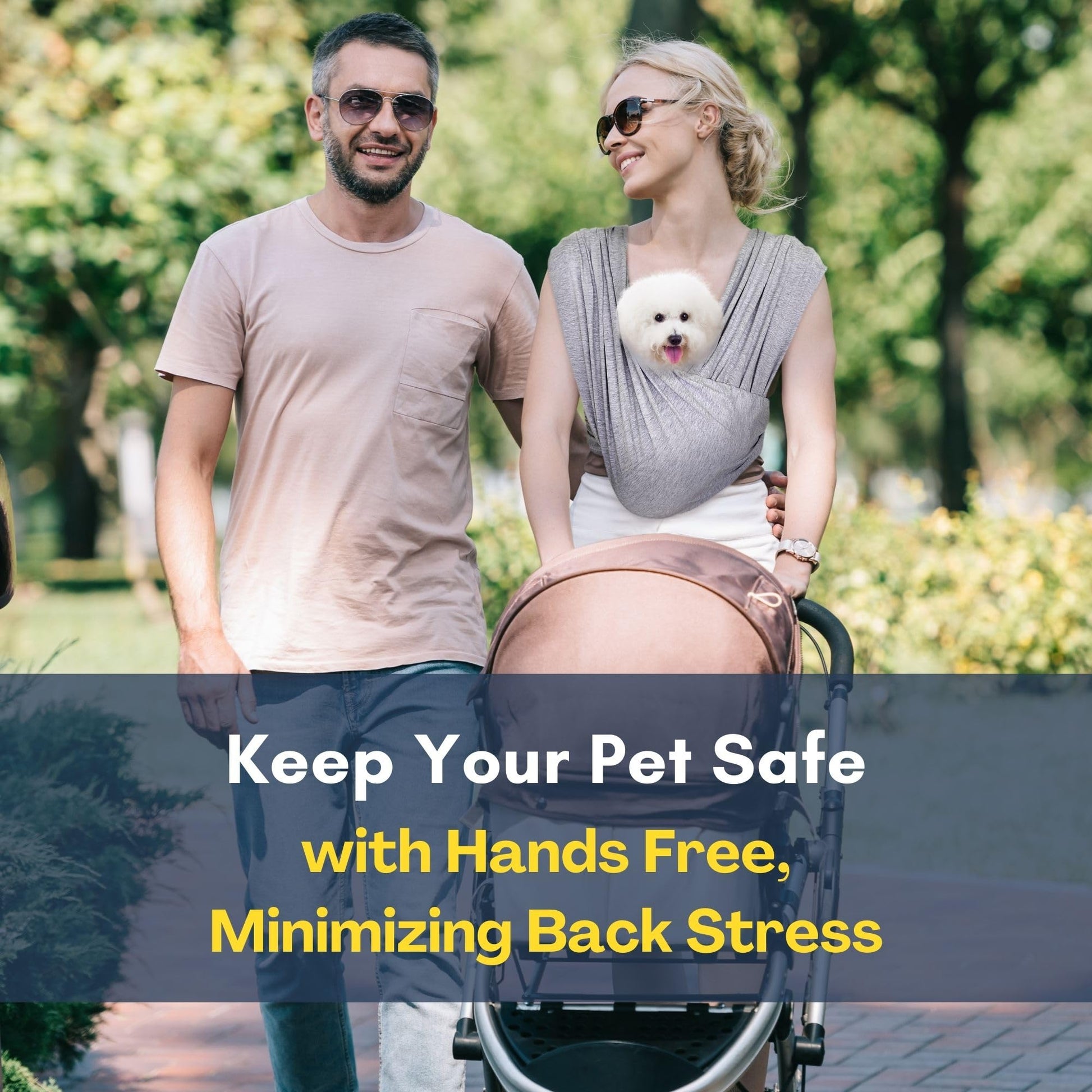 Dog Carrier for Small Dogs, Front Facing Dog Carrier Sling, Carrier