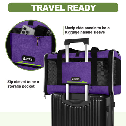 GAPZER Per Carrier for Cat FAA Complaint, Kitten Taxi Top Load Bag