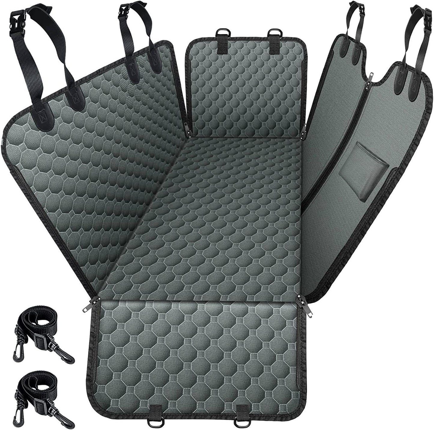Mancro Dog Car Seat Cover, 2026 Upgraded 600D Heavy Duty Seat