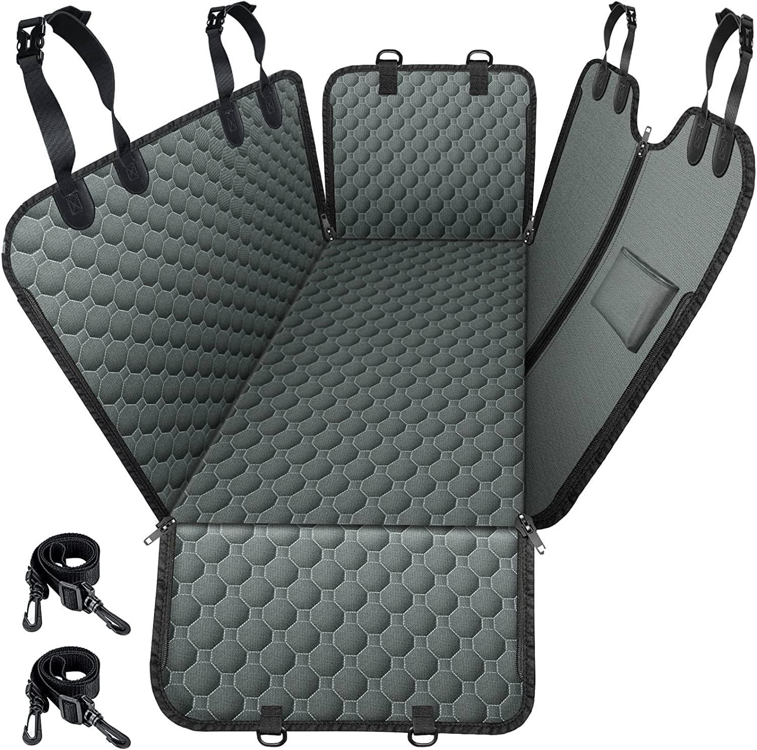 Mancro Dog Car Seat Cover, 2026 Upgraded 600D Heavy Duty Seat