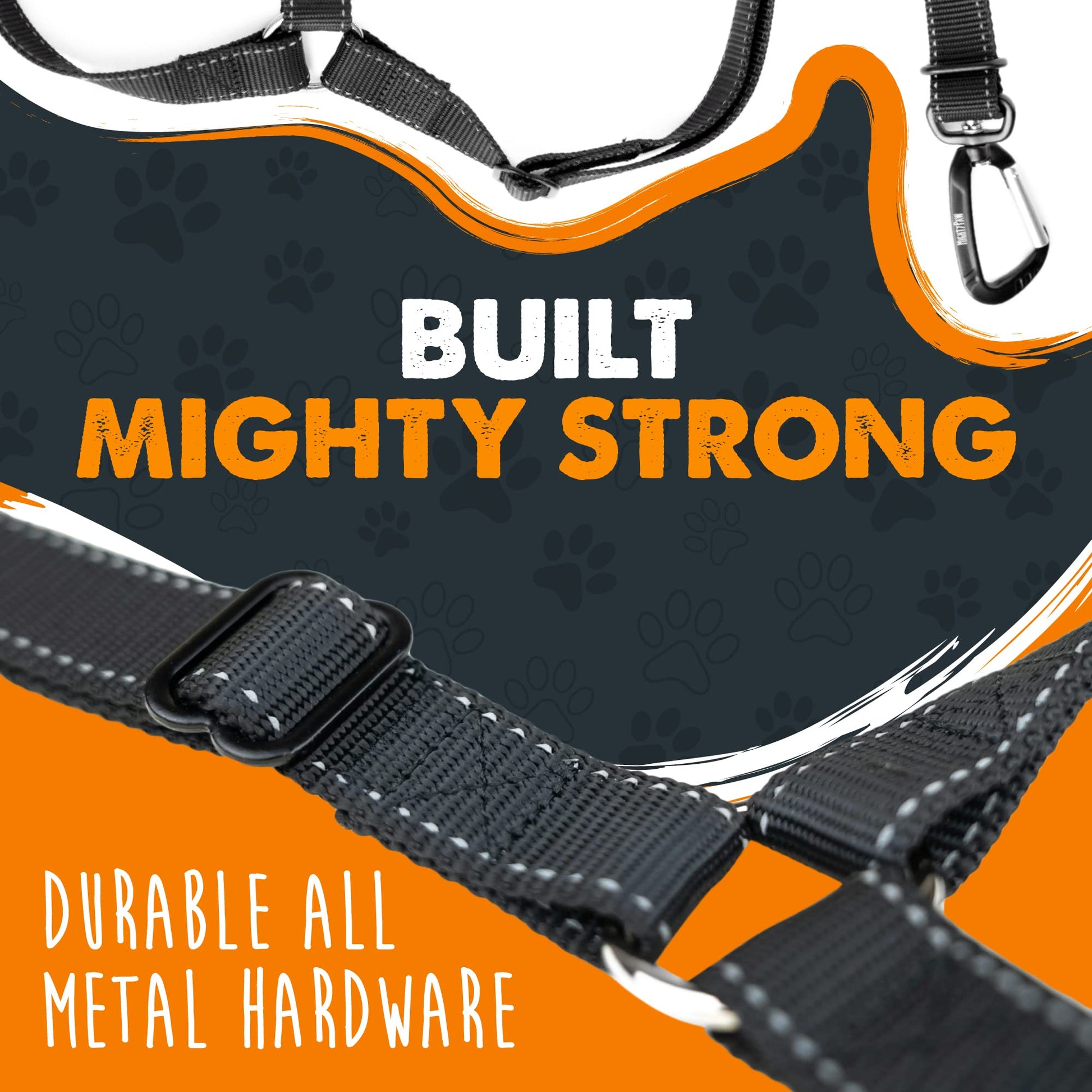 Mighty Paw Dog Seat Belt For Car Headrest Distraction Free Harness