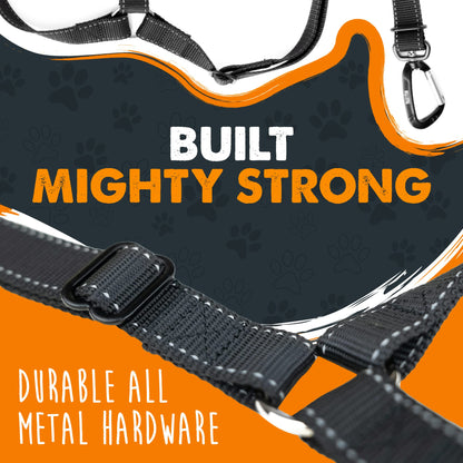 Mighty Paw Dog Seat Belt For Car Headrest Distraction Free Harness