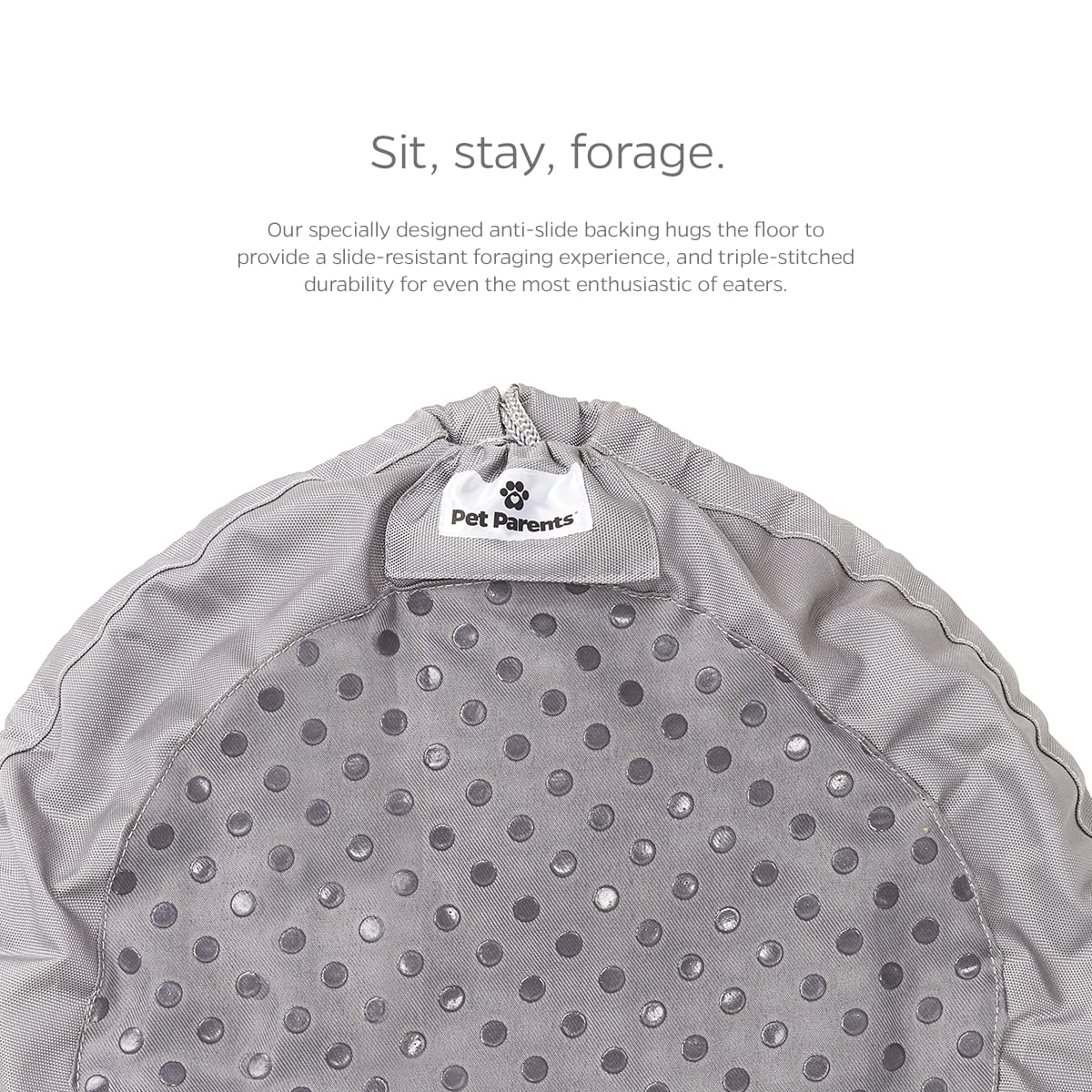 Pet Parents Forager Bowls, Slow Feeder Dog Bowls with SoftSnout Mat
