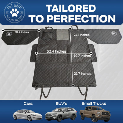 Ruff Liners Dog Hammock for Car, As Seen on Shark Tank Back Seat