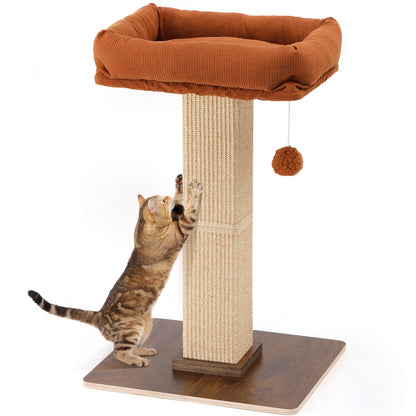 FUKUMARU Cat Scratching Post, Retro-Style Tall Scratch Posts