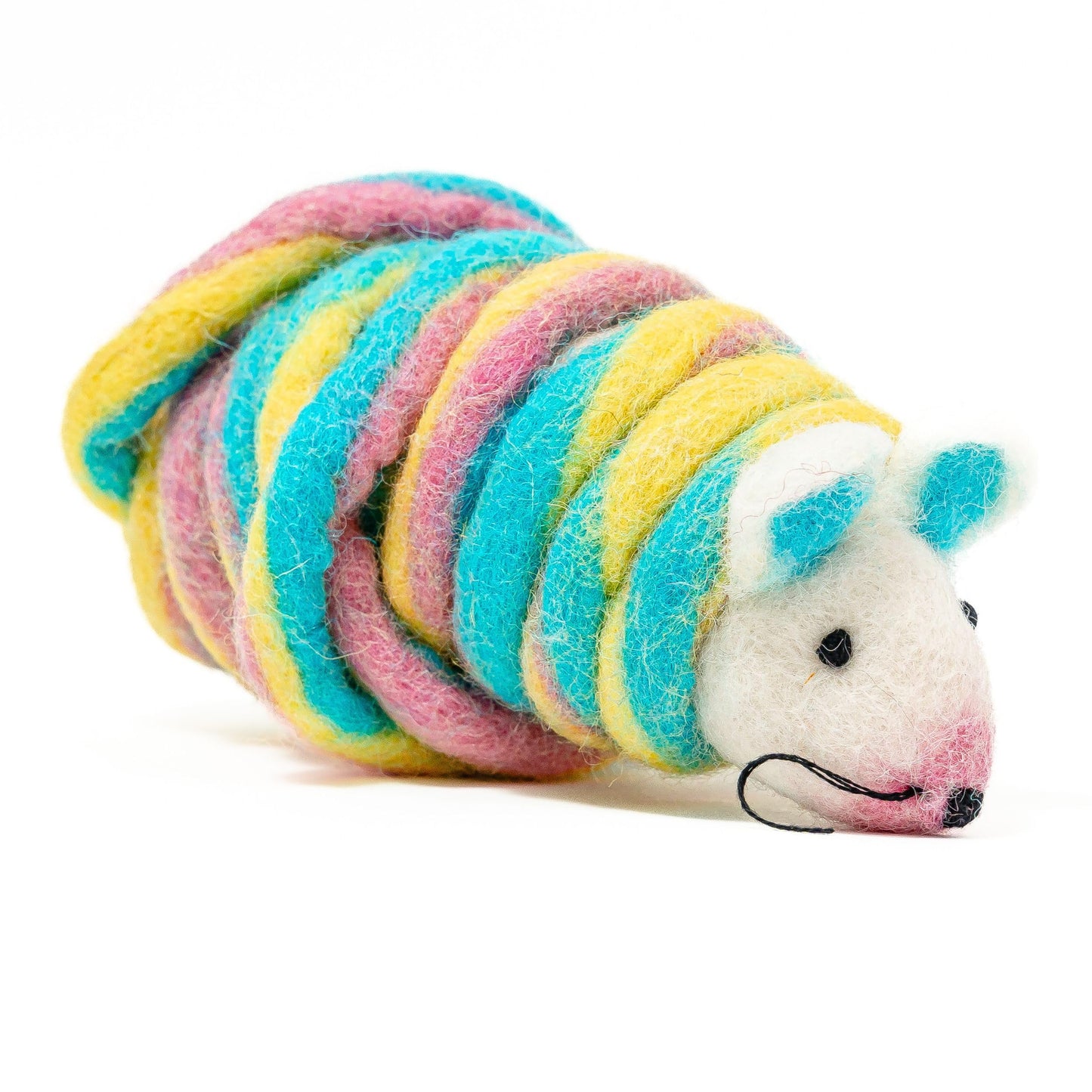Catch a Mouse Wool Cat Toy 6-Foot Tail Indoor Cat Kittens. Pride Mouse