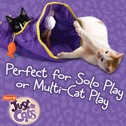 Hartz Just for Cats The Crinkler, 3-in-1 Mega Cat Toy with Vine Catnip