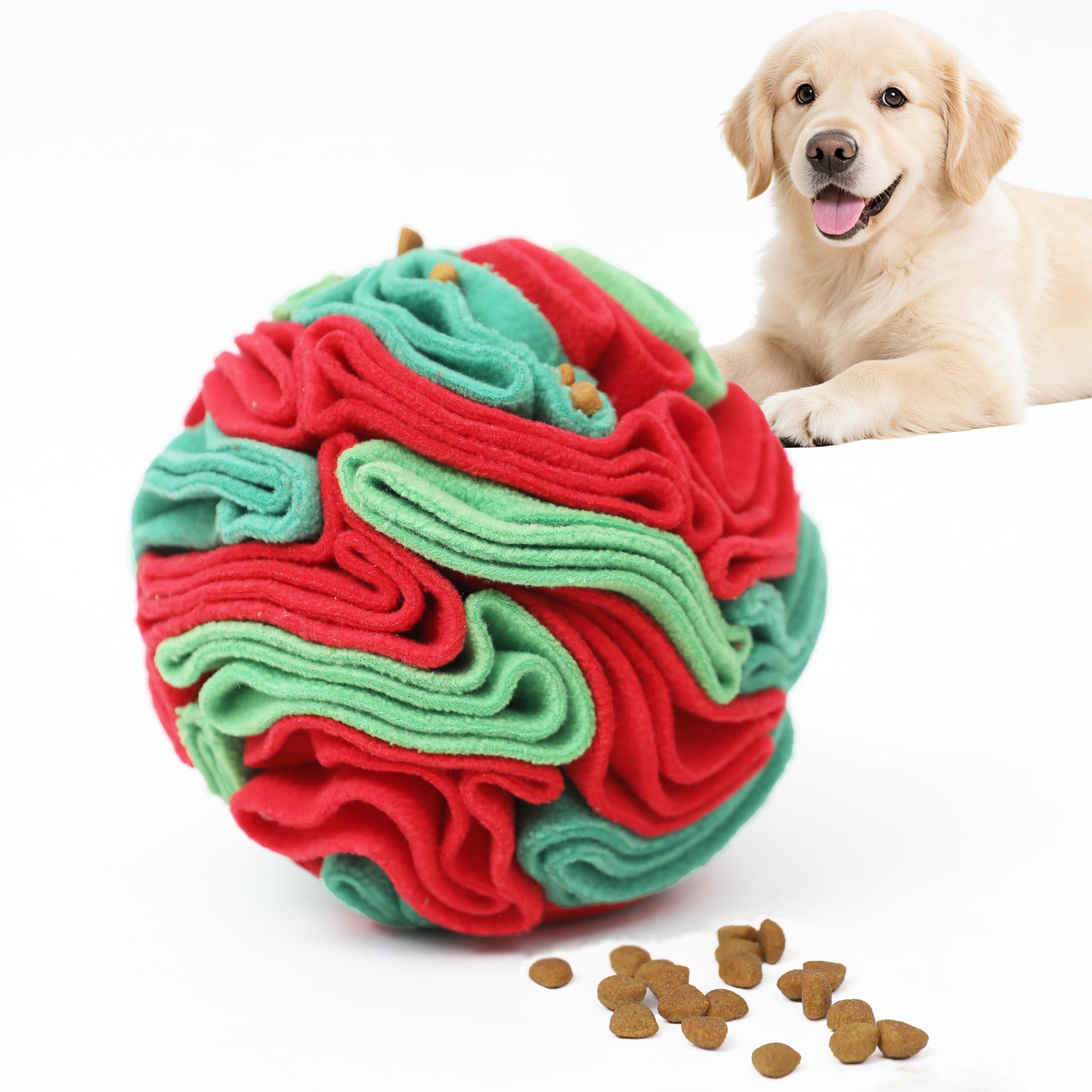 Ablechien Snuffle Ball for Dogs Interactive Dogs Toys to Keep Ball
