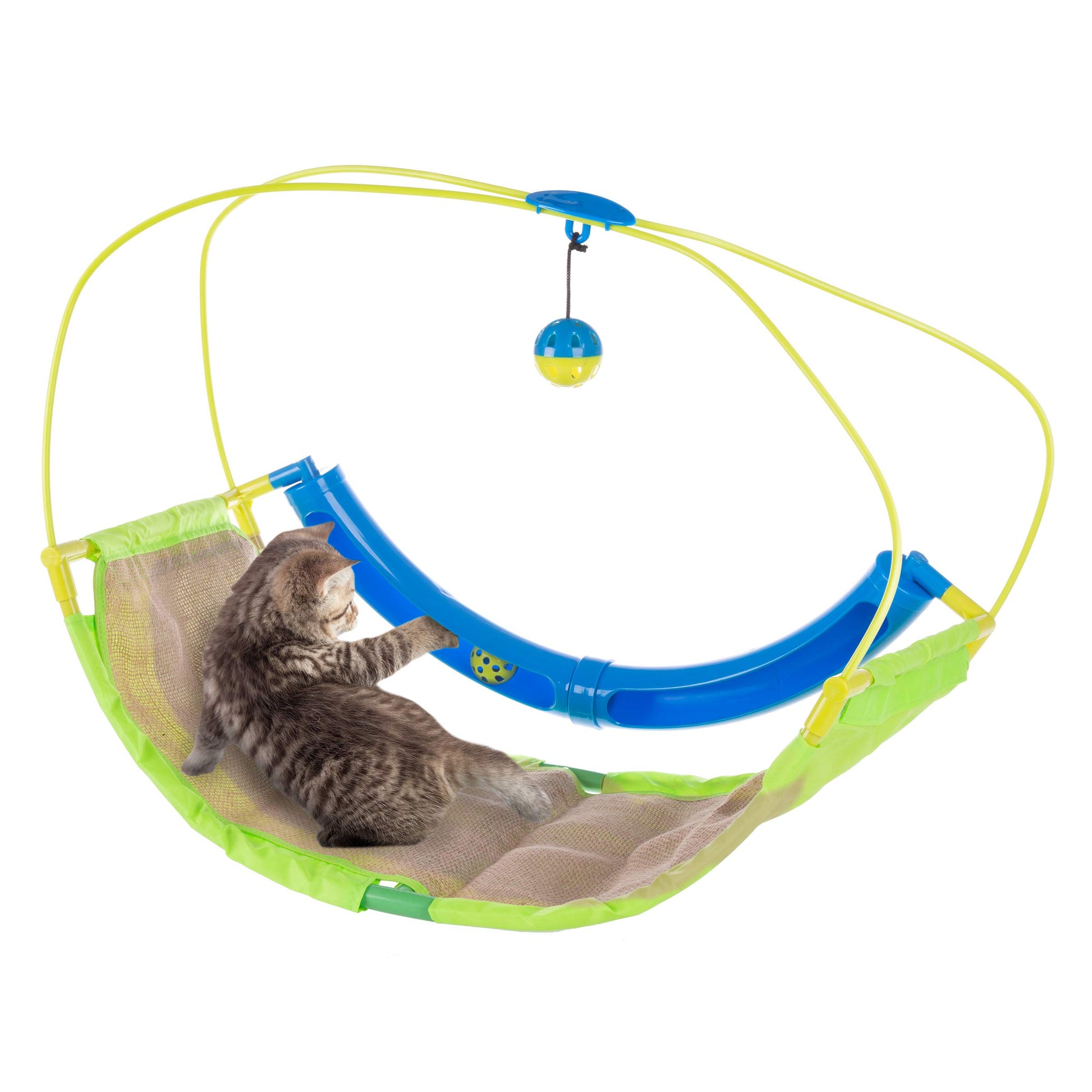 PETMAKER Interactive Cat Toy Rocking Activity Mat- Swing Playing Mat