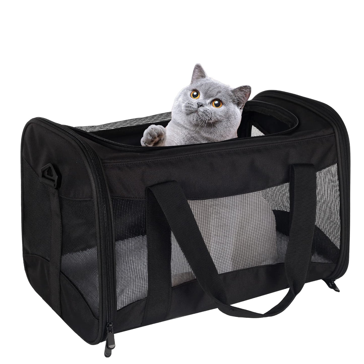 Cat Carrying Case Pet Carrier Airline Approved, Protable Carrier