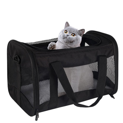 Cat Carrying Case Pet Carrier Airline Approved, Protable Carrier