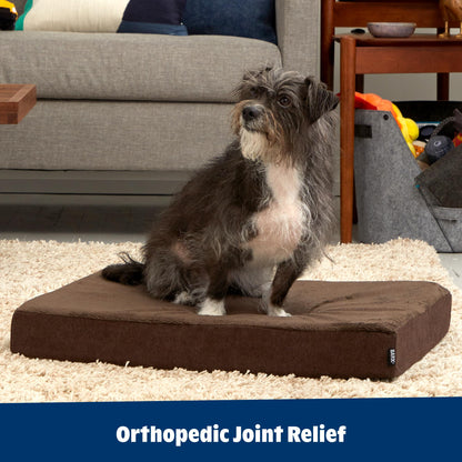 Barkbox Orthopedic Dog Bed, Comfortable Memory Foam Mattress for Bed