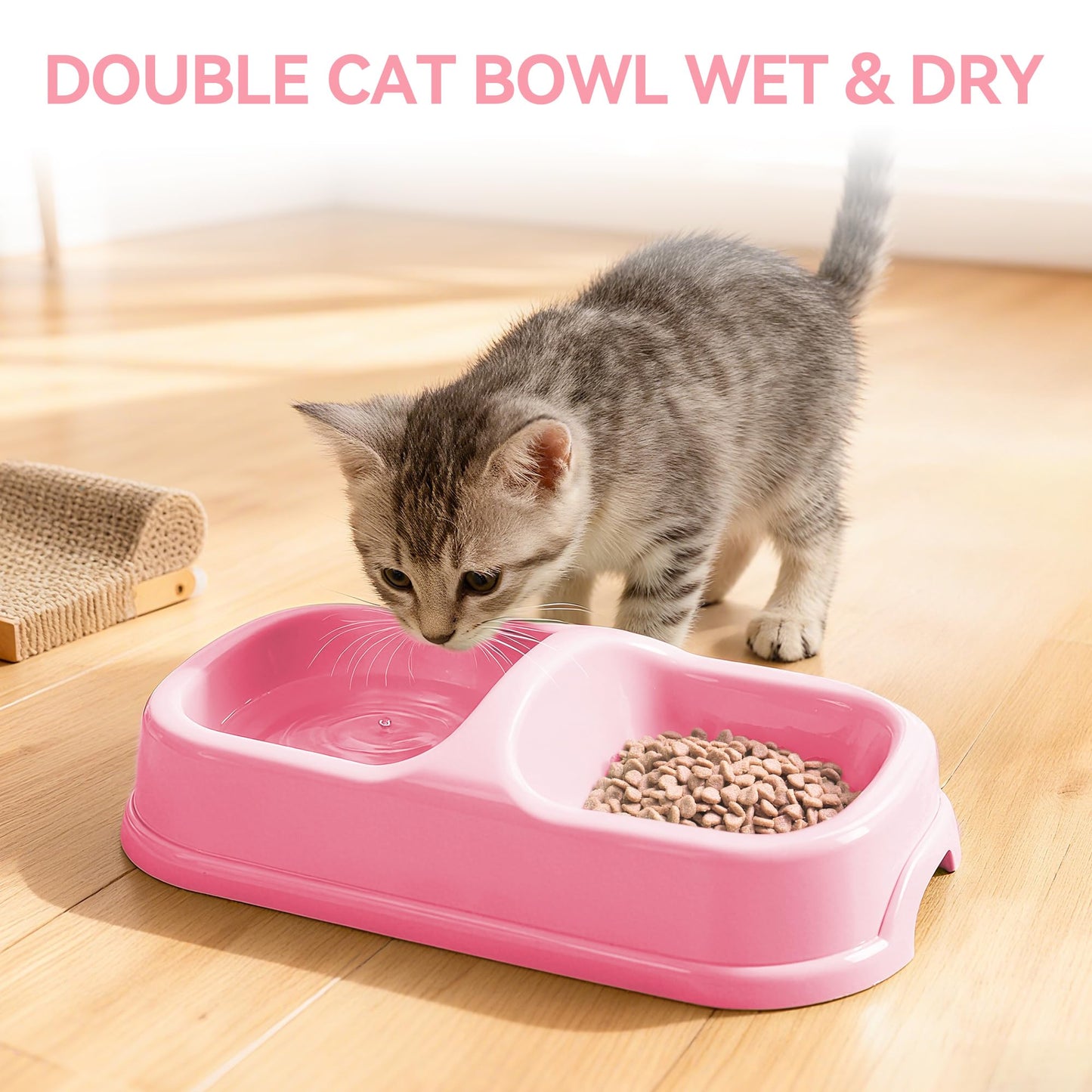 PAWISE Cat Litter Box Set, Small Kitten Starter Kit, Includes Litter