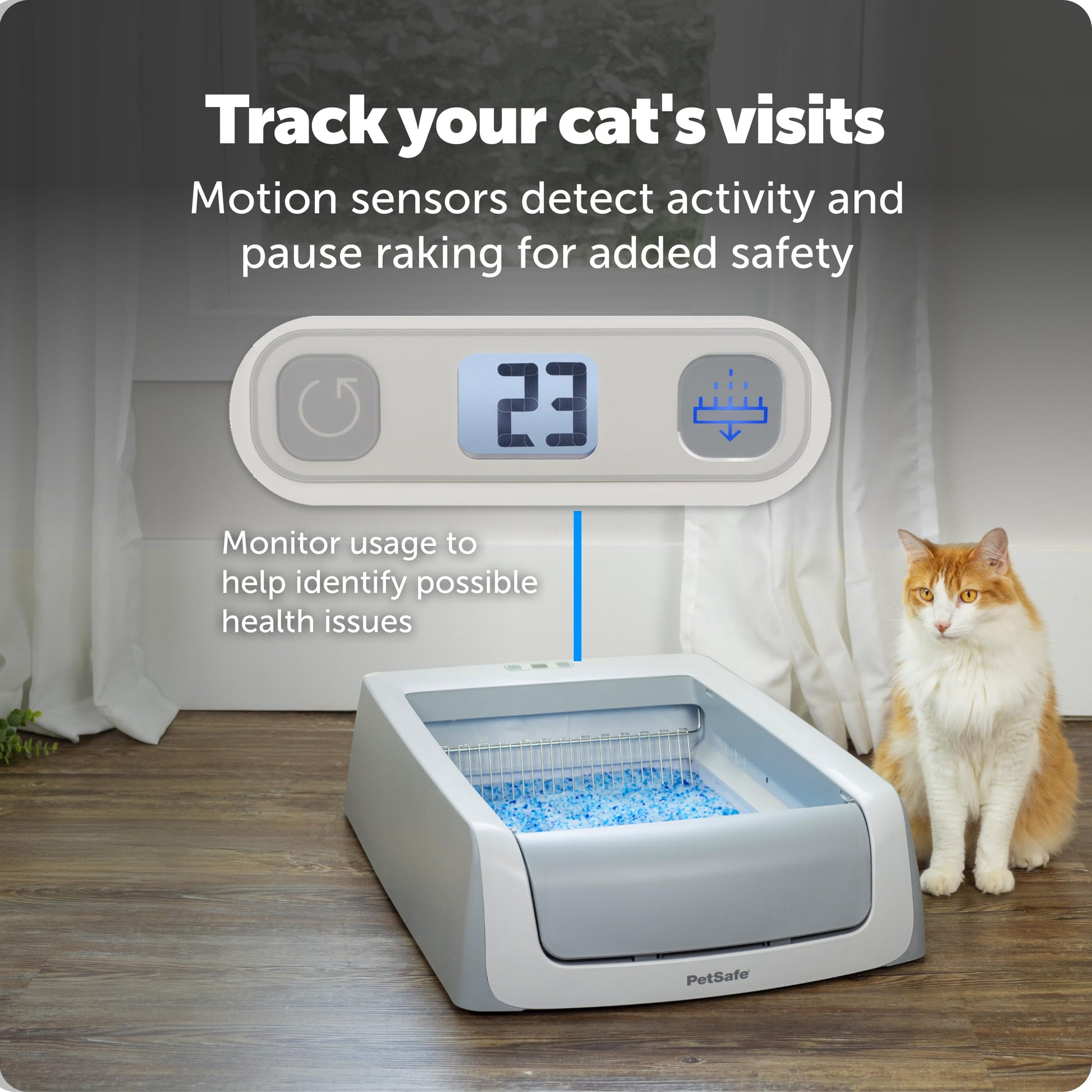 PetSafe ScoopFree Crystal Pro Legacy Automatic Self-Cleaning Tray