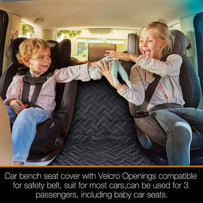 iBuddy Bench Dog Seat Cover, Oxford Cloth Vehicle Seat Cover