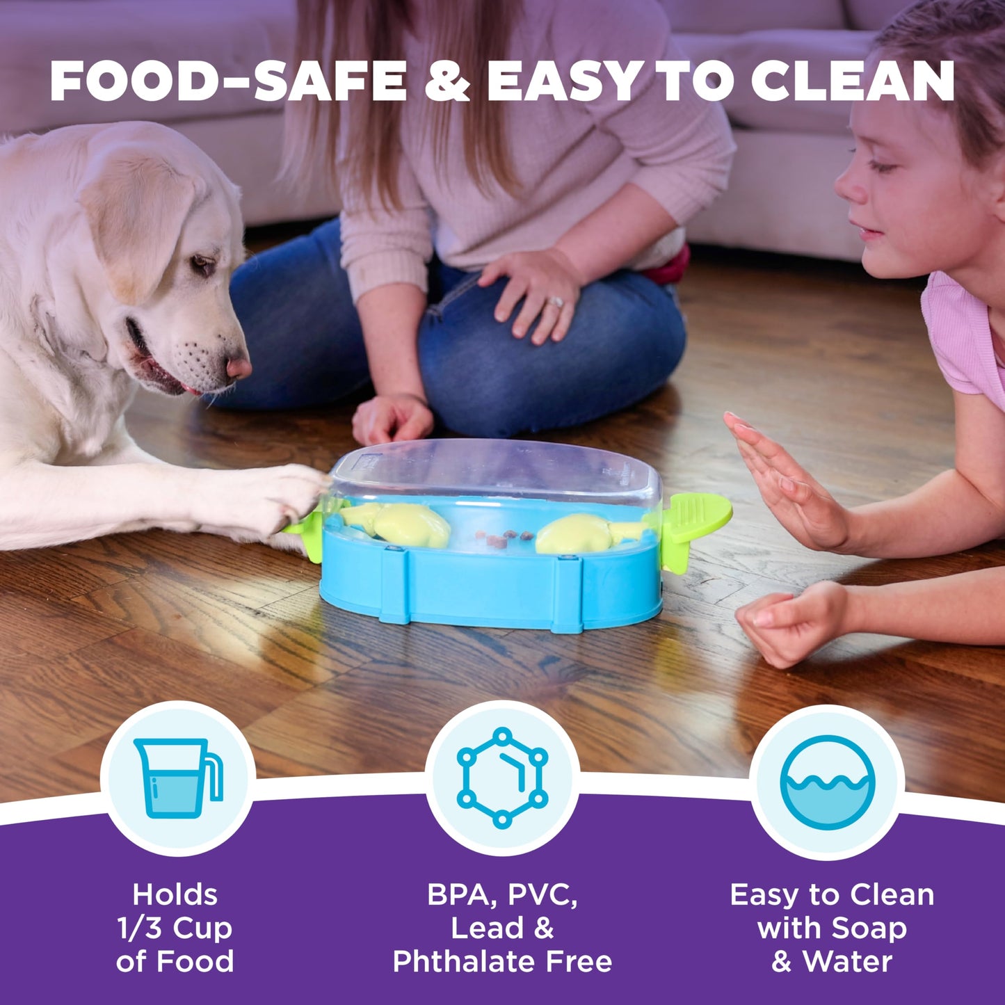 Outward Hound Nina Ottosson Paw N' Play Interactive Dog Treat Puzzle