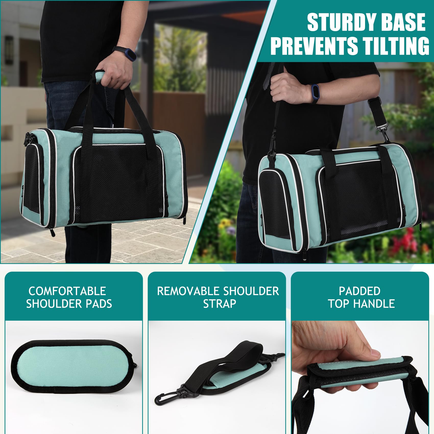 Top tasta Dog Cat Carrier Pet Carriers