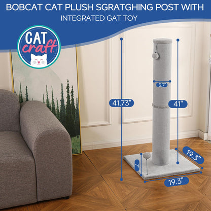 Cat Scratching Post Carpet Scratching Post 41" for Indoor Scratcher