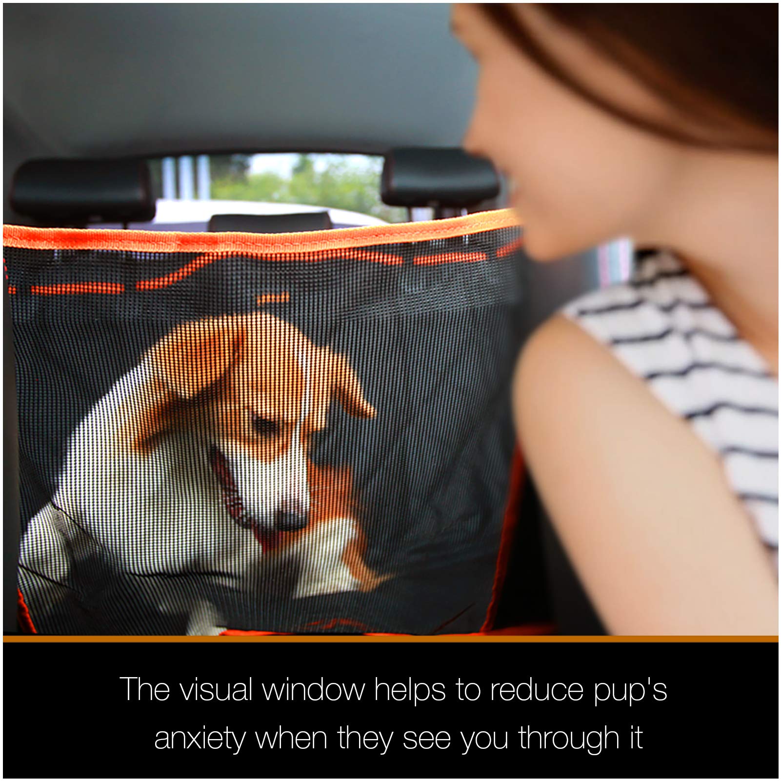 iBuddy Dog Seat Covers for Trucks Waterproof Car Hammock for Seat