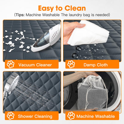 MIXJOY Dog Car Cover for Back Seat Cover Protector Waterproof Dog Seat