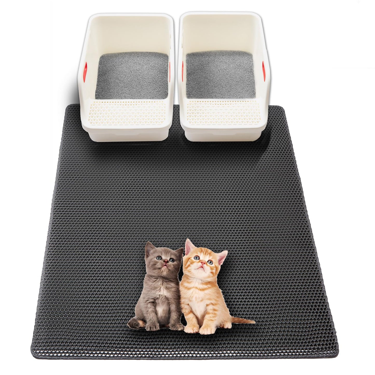 Extra Large Cat Litter Mat, XL x28" Litter Trapping Mat for Mat