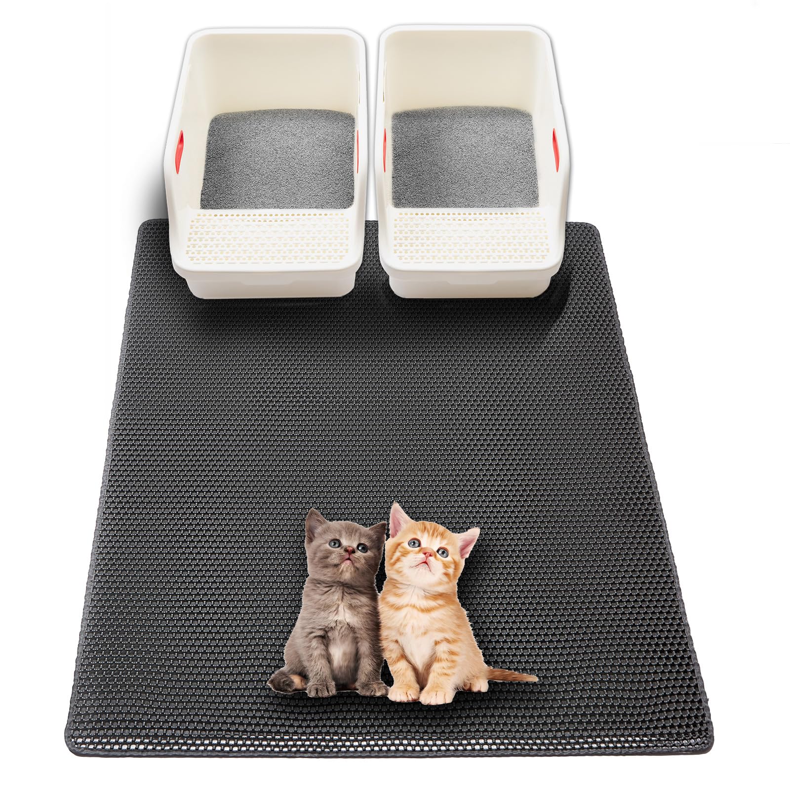 Extra Large Cat Litter Mat, XL x28" Litter Trapping Mat for Mat