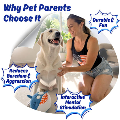 1 Squeaky Soft Plush Durable Dog Chew Toy for Aggressive Plush
