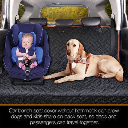 iBuddy Bench Dog Seat Cover, Oxford Cloth Vehicle Seat Cover
