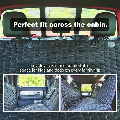 Meginc Dog Car Seat Cover for Trucks, Dog Seat Cover for Back Seat